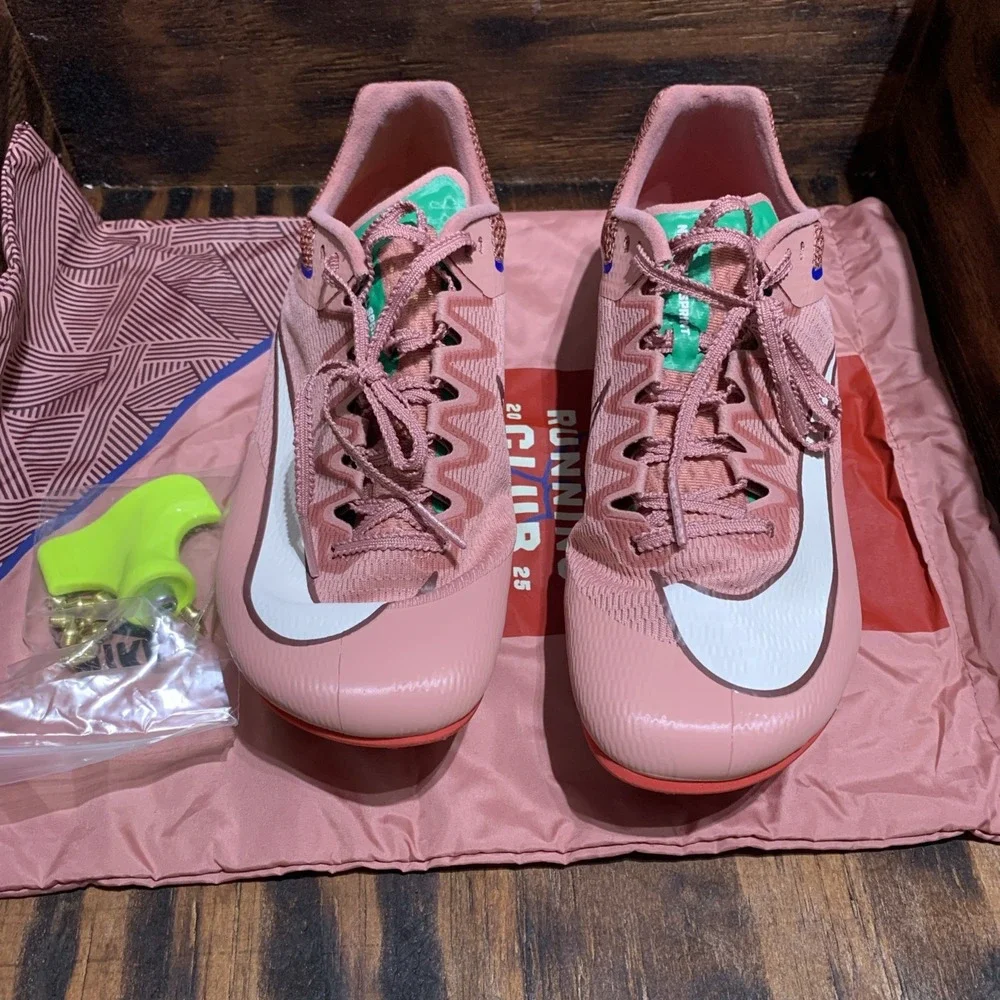 Nike ZoomX Dragonfly 2 Distance Track Shoes Mens 9‎ Red SPIKES HQ2060-600